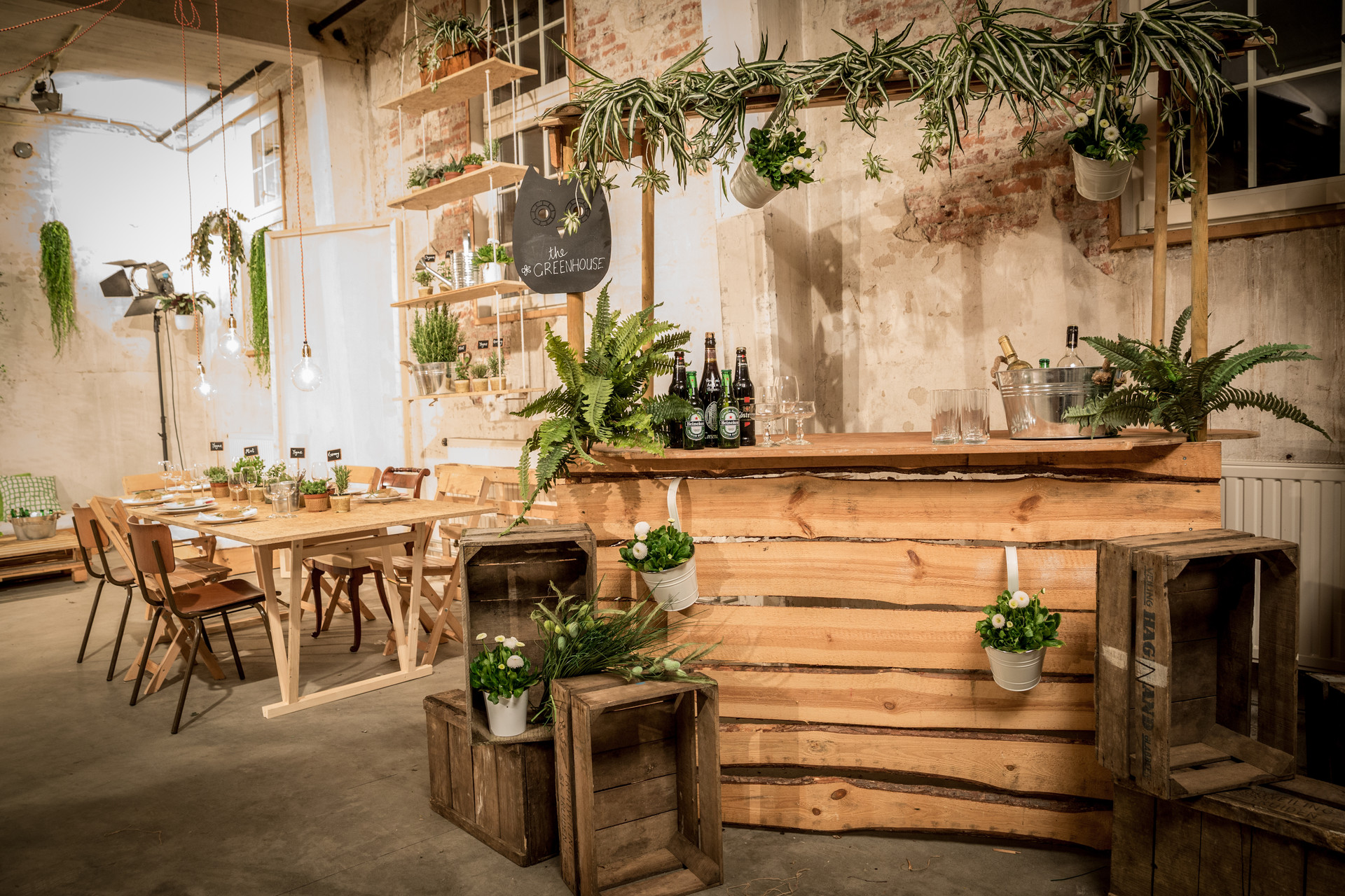 Eten en drinken showdesign Aziatische keuken ontwerp